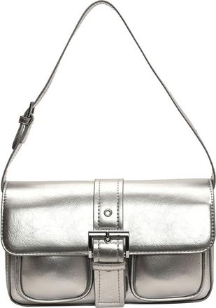 Generic Kexpery Womens Plain Leather Handbag with Several Compartments Casual Hobo Shoulder Bag for Daily and Travel