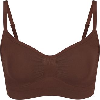 SKIMS Seamless Sculpt Bralette - Brown - Xxxl (UK26-28)