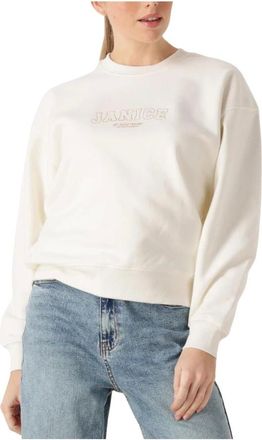 Janice Hoodies & sweatvesten, Dames, Wit, XL, Andy White Sweater