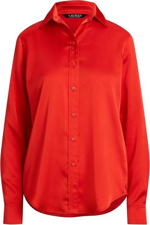 Lauren Ralph Lauren Jamelko-Long Sleeve-Button Front Shirt