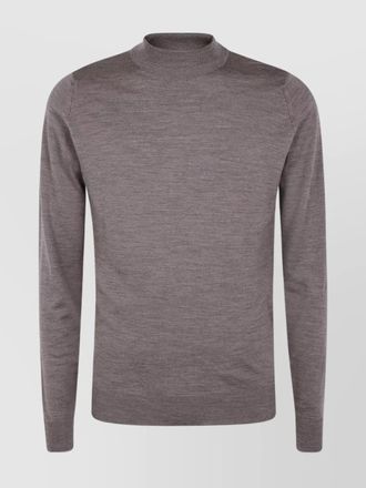 John Smedley merino wool mock neck jumper