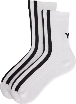 Yohji Yamamoto Strp Sock Bianco