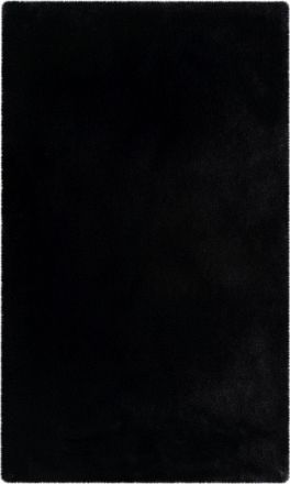 LALEE Hochwertiger, waschbarer Badteppich Heaven - Schwarz