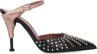 Premiata Pumps con strass 100mm - Nero