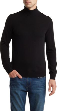 Amicale Cashmere Turtleneck Cashmere Sweater in Blk at Nordstrom Rack, Size Xx-Large