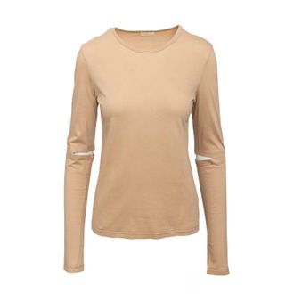Helmut Lang Helmut Lang Elleboog Uitsnijding T-shirt - 90s