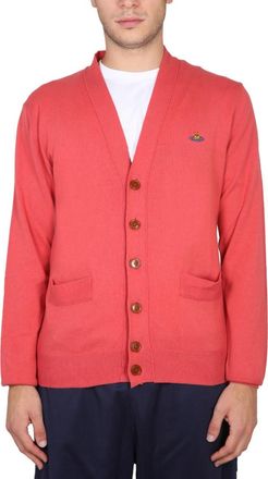 Vivienne Westwood Red V Neck Cardigans