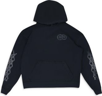 Rhude Black Who Are You Hoodie
