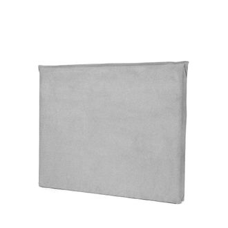 Koketto Home Cabecero tapizado gris claro para cama de 135-140 cm