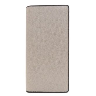 Louis Vuitton Taiga Gray Taiga Leather Long Wallet (Bi-Fold) (Pre-Owned)
