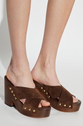 PARIS TEXAS Platform Sandals Marisol, Womens, Brown