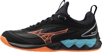 Mizuno Luminous 3 Zwart Neon Vlam Schoenen - Heren - Sneakers - Zwart - 48 1/2 EU - Schoenen