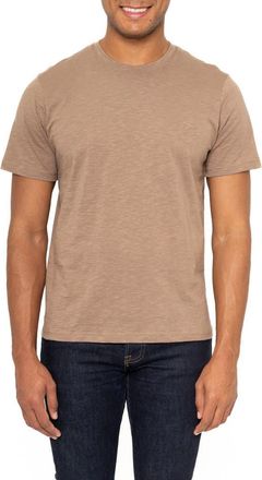 Vella Pais Cayanne Crewneck Cotton T-Shirt in Brown at Nordstrom Rack, Size X-Large