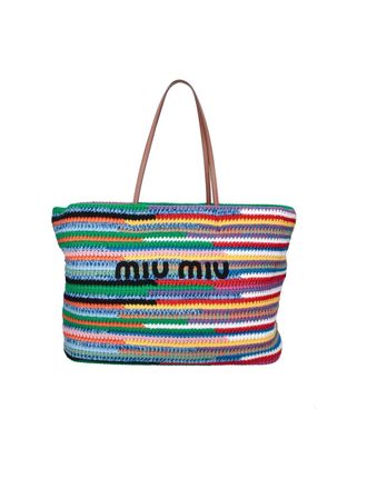 Miu Miu Borsa Tote Logo
