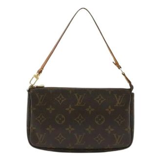 Louis Vuitton Pre-owned Mini Bags, female, Brown, Size: ONE SIZE Pre-owned Mini Pochette