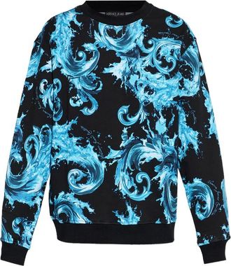Versace Jeans Couture Baroque-patterned Sweatshirt