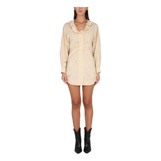 Isabel Marant Isabel Marant, Shirt Dresses, female, Yellow, Size: M Coral Shirt Dress