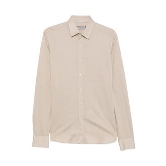 Canali Uomo, Magliette, Beige, XL, new