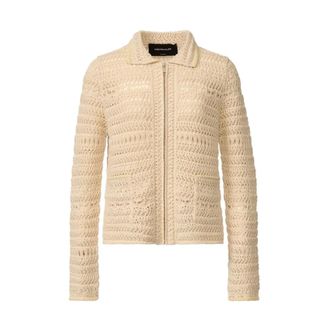 Fabiana Filippi Top - female - Fabiana Filippi - Cardigans - Beige - S - Knitwear