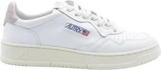 Autry Medalist Low - Dames - Sneakers - Wit - 37 EU - Katoen - Schoenen