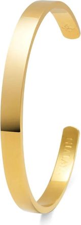 Nialaya Bracciale con logo inciso - Oro
