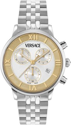 Versace Classic Chronograph Vekfa0225 - Dames - Accessoires - Grijs - Maat: ONE Size