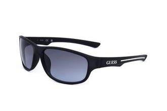 Guess Blue Rectangular Mens Sunglasses GF0210 92V 62