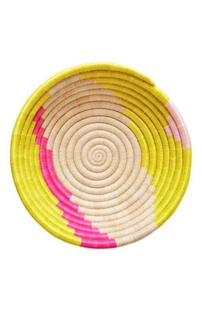 Indego Africa Sunbolt Plateau in Yellow And Natural at Nordstrom, Size Medium