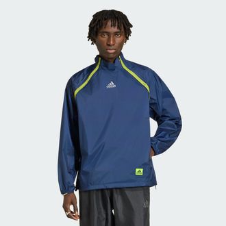 adidas Mens adidas adidas EQUIPMENT WOVEN HALF-ZIPPER Jacket