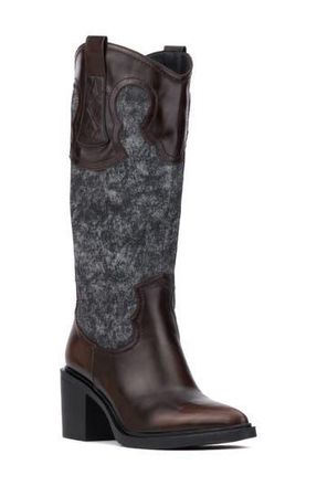 Torgeis Velda Western Boot in Denim at Nordstrom Rack, Size 8.5