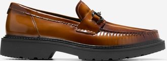 Cole Haan Mens Broome Grand Lug Sole Bit Loafers - Brown Size 10.5