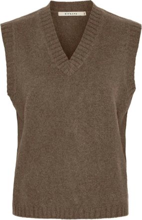 BTF-CPH Chaleco de Yak - Knitwear - Mujer - Beige - S