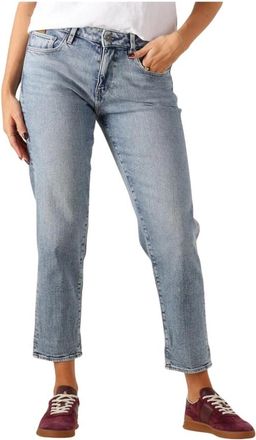 G-Star Kate Boyfriend Jeans - Dames - Cropped Jeans - Blauw - W26 L32 - Katoen - Jeans