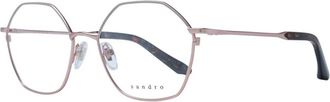 Sandro Rose Gold Optische Frames met Demo Brilglazen - Dames - Brillen - Roze - ONE Size - Accessoires