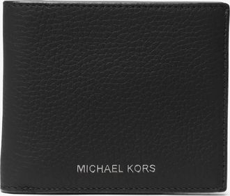 Michael Kors Hudson Pebbled Leather Billfold Wallet