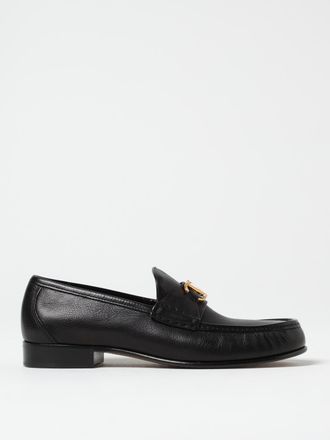 Valentino Garavani Mens Rockstud Leather Loafers Casual - Black - Size EU 43