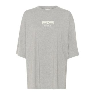 Gestuz Soft and comfy tee- relaxed fit - female - Gestuz - T-Shirts - Gray - XS - Tops