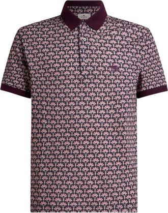Etro Polo con stampa - Nero