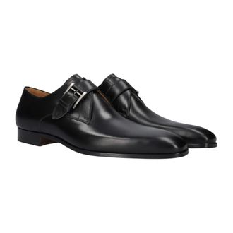 Magnanni Heren, Schoenen, Zwart, Maat: 42 EU Leer