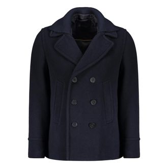 Paul & Shark Double-Breasted Jacket - male - Paul & Shark - Double-Breasted Coats - Blue - 2XL - Coats