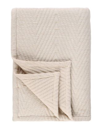 Superior Aswan Medium Weight Chevron Woven Throw