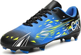 Generic Mens and Womens Grass Low-top Long Broken Nails Youth Training Football Shoes, Spikes -- Heran, 6.5 UK