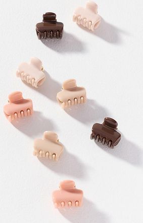 Kitsch Mini Cloud Hair Claw Clips, Set of 8