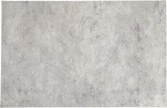 Maisons du monde Alfombra con tejido jacquard gris claro 155 x 230