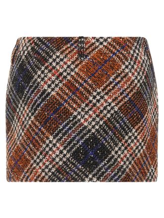 Missoni Womens Multicolor Wool Long Skirt
