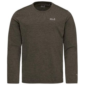 Jack Wolfskin Trail L/S Funktionsshirt f&uuml;r Herren | braun
