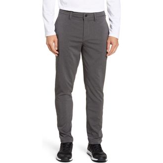 Zella Hybrid Tech Commuter Pants in Grey Obsidian Heather at Nordstrom, Size 32