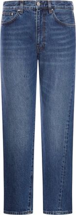 Toteme TWISTED SEAM DENIM WORN BLUE - Toteme - Woman
