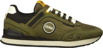 Colmar Travis Sport. 007 Running Sneakers - Heren - Fitnessschoenen - Groen - 44 EU - Leer - Fitness