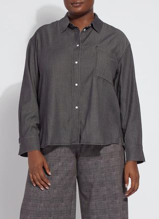 Lyss&eacute; Lunette St Chambray Shirt Curvy